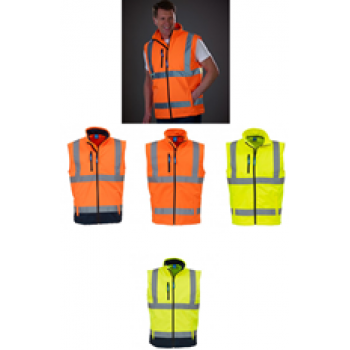 Yoko Hi-Vis Soft Shell Gilet